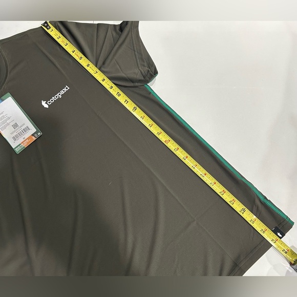 Cotopaxi Men's Large Fino Tech Tee Iron Green NWT Quick Dry Soft Fabric - Picture 9 of 12
